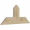 Ekena Millwork Portland Rough Sawn Timber Gable Bracket, Douglas Fir, 36"W x 16"H x 2"D x 6"F, 11/12 Pitch GBW036X16X0206POR00RDF - alternate 4